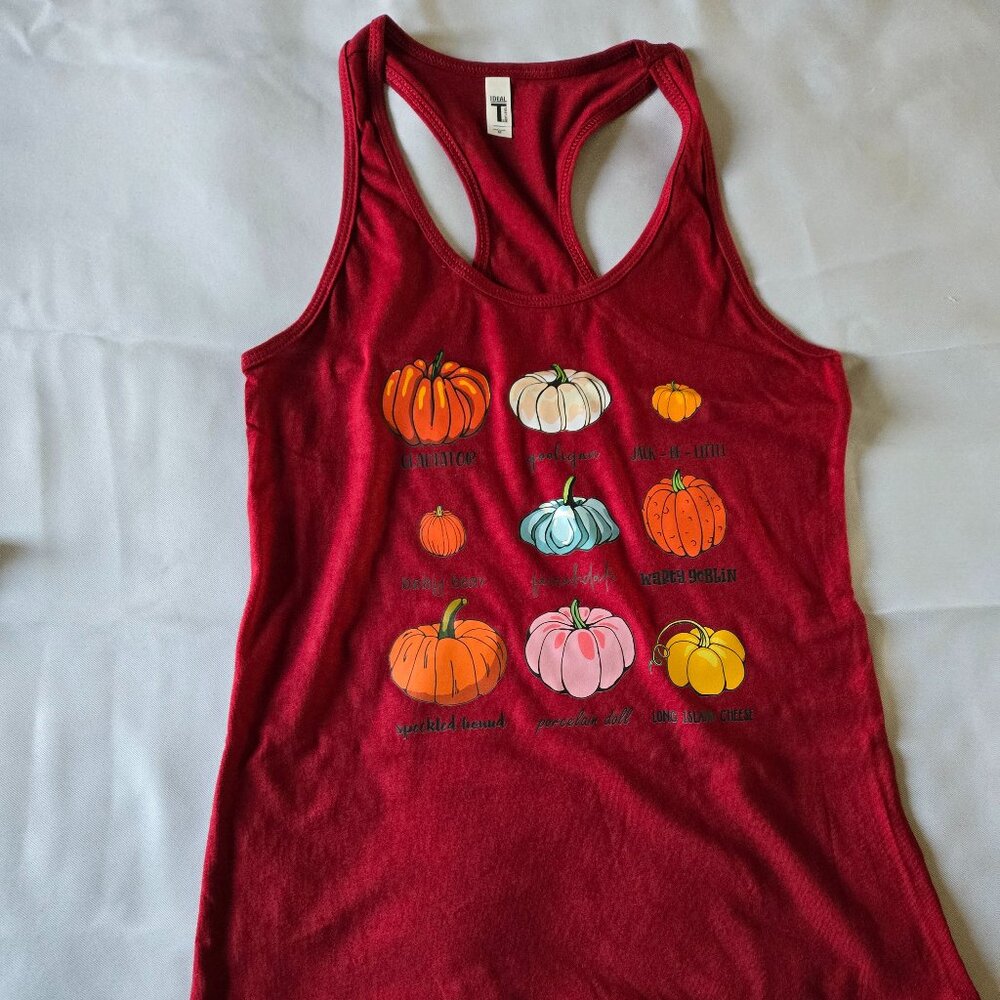 Razorback Tank Top, Medium, Red/Burgundy